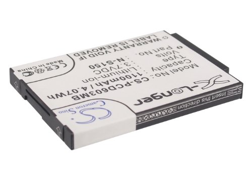 1100mAh Battery for Philips SCD603, SCD-603/00, SCD-603H