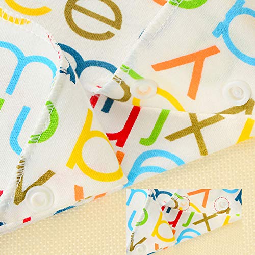 14 Baberos Bebe Bandanas Bufanda Toalla Drool Babas Tela para Bebé Niña Niño Recien Nacido Bandana Bebe Babero Algodon Absorbente Suaves Para Sialorrea y Dentición (14pcs para Unisex)