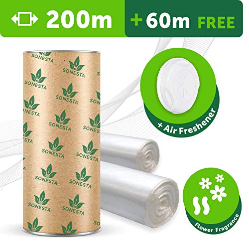 200 M - ECO Recarga compatible Sangenic Tommee Tippee | Angelcare para pañales | equivalente 16 cajitas Sangenic | 28 Angelcare | Producido en Europa + rollo de cartón para rellenar fácil