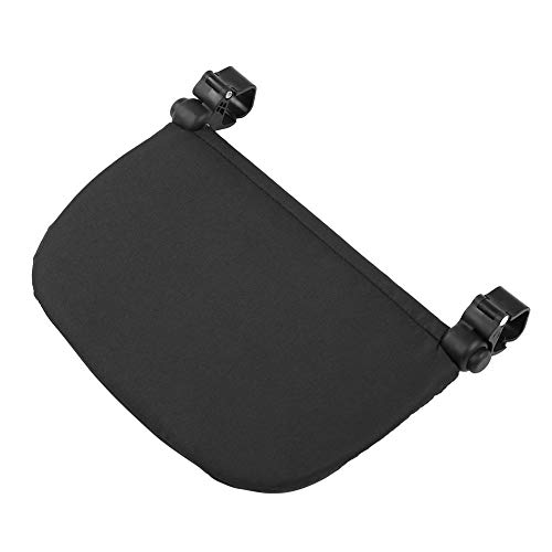 21 cm Extensor de pie para cochecito de bebé Reposapiés universal Pedal del asiento extendido Sillón Soporte para pies Accesorio para Cochecito(Negro)