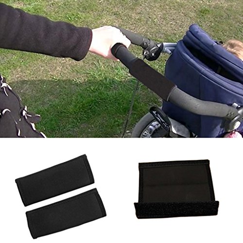 2pcs Cubierta Funda de Manillar para Bebé Cochecito Silla de Paseo