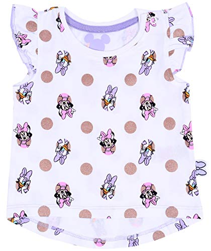 3 x Camiseta Minnie Mouse, Daisy Disney 12-18 Meses