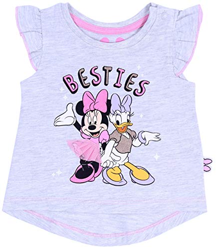 3 x Camiseta Minnie Mouse, Daisy Disney 12-18 Meses