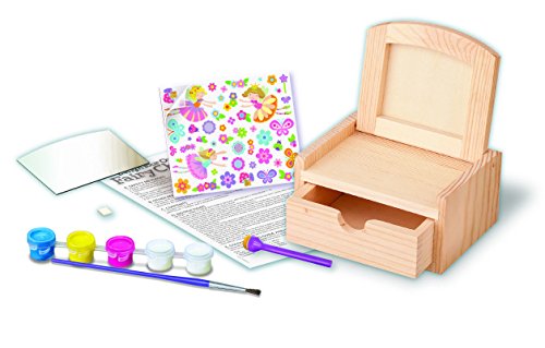 4M - Paint & Make Your Own Fairy Mirror Chest, Juego de Creatividad (004M2738)