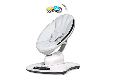 4moms 18035 mamaRoo 4 Classic - Rejilla para recién nacidos, color gris