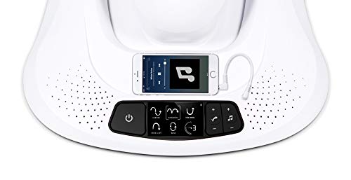 4moms mamaRoo, Hamaca High-Tech para Bebés Activada por Bluetooth – Tejido de Nailon Clásico con 5 Movimientos Únicos