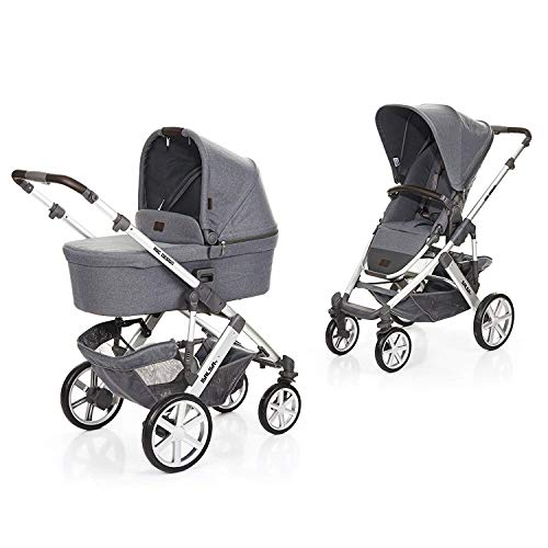 ABC Silla Duo Carro Silleta Bebe Con Capazo Salsa 4 (Mountain)