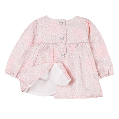 Absorba Boutique Chemises Blusa, Rosa (Rose 30), 3-6 Meses (Talla del Fabricante: 3M) para Bebés