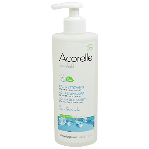 ACORELLE Agua de Limpieza Bebé hipoalérgico con agua termal y Aloe Vera -