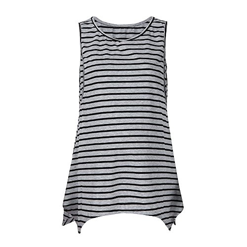 ALIKEEY La Mujer Embarazada Stripe Ropa De Maternidad Lactancia Amamantar Vest Top Blusa Bolso Maternidad Hospital Polipiel Embarazada