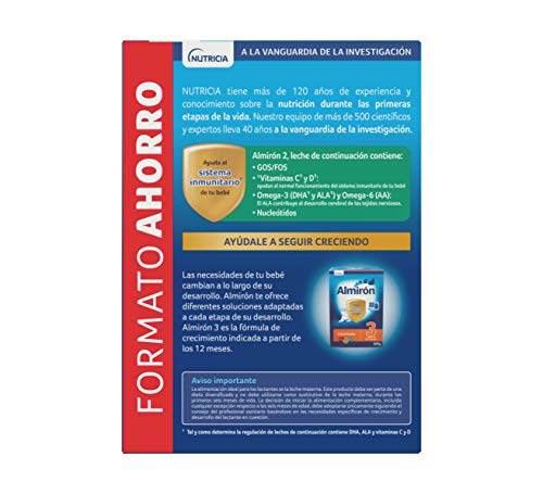 Almirón 2 Leche de continuación en polvo desde los 6 meses 1,2 kg