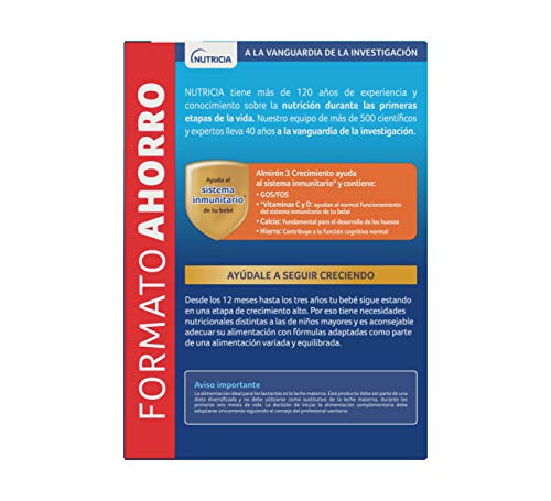 Almirón 3 Leche de crecimiento en polvo desde los 12 meses 1,2kg