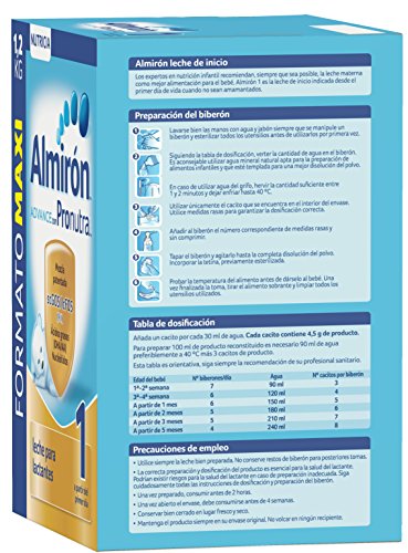 Almirón Advance con Pronutra 1 Leche para Lactantes en Polvo a Partir del Primer Día - 1,2 kg