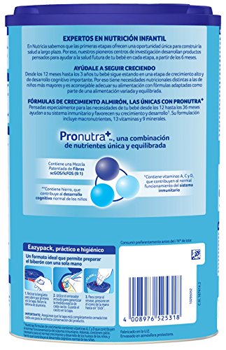 Almirón Advance con Pronutra 4 Leche de crecimiento en polvo desde los 24 meses 800 g