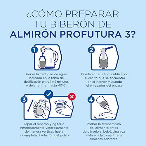 Almirón Profutura 3 Leche de Crecimiento en Polvo Desde los 12 Meses - 800 g