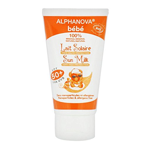 Alphanova Sun Bio, Baby Sun Milk - SPF 50+, 4.4 oz.