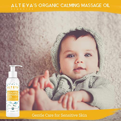 Alteya Organic Aceite de Masaje para Bebé 110 ml – USDA Certificado Orgánico Puro Bio producto