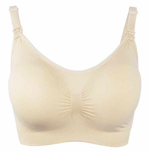 AMOURRI Sujetador de Maternidad para Mujeres Bra Bralette sin Costuras (2Pack/3Pack)