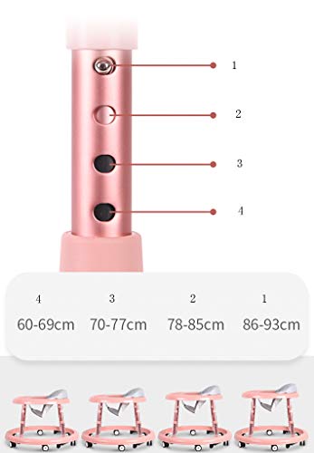 Andador Para Bebé Walking Trolley Multifuncional Antivuelco 6/7-18 Meses Para Niños Y Niñas Anti-o-legs Pushing Ajustable S
