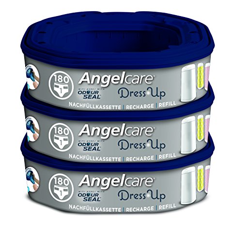 Angel Care ar5003 de de Pack de 3 recambios para Dress de Up, color azul