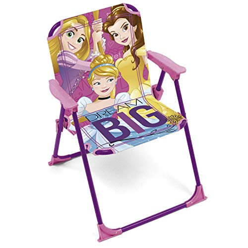 ARDITEX WD9456 Silla Plegable con Brazos de 38x32x53cm de Disney-Princesas