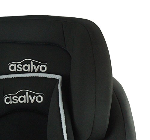 Asalvo, Silla de coche grupo 1/2/3 Isofix, gris