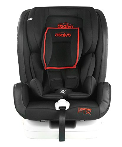 Asalvo, Silla de coche grupo 1/2/3 Isofix, rojo