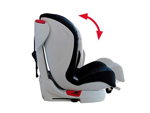 Asalvo, Silla de coche grupo 1/2/3 Isofix, rojo