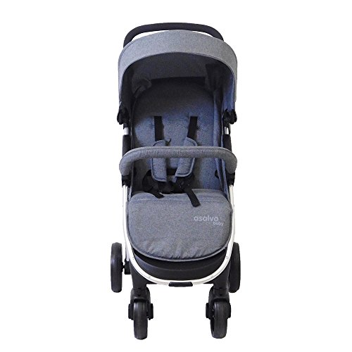 Asalvo-Stroller America Grey MALANGE, Color Gris 15884