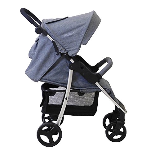 Asalvo-Stroller America Grey MALANGE, Color Gris 15884