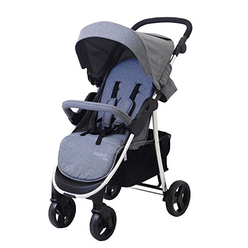 Asalvo-Stroller America Grey MALANGE, Color Gris 15884