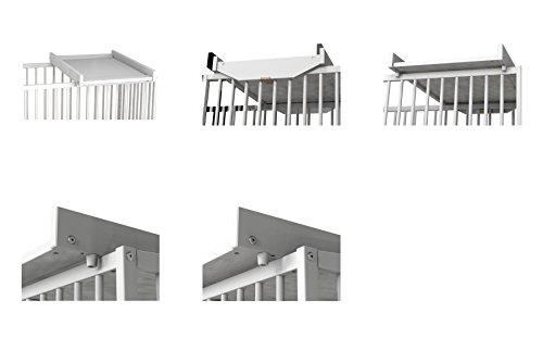 Ateliers T 4 Ibérica 33098800 - Cambiador adaptable a cuna de 60 x 120 cm