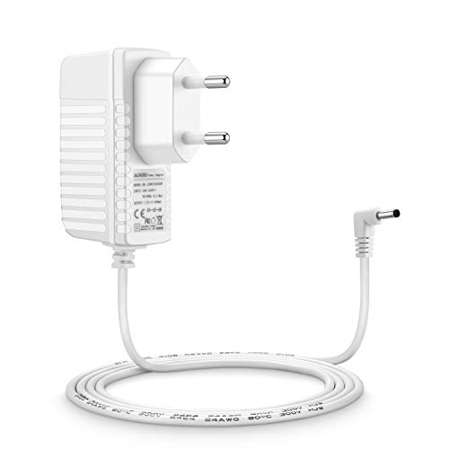 Aukru Cargador 6V para Philips Avent SCD501 / 00 Monitor de bebé DECT - Adaptador de alimentación para bebés Unidad-(blanco)