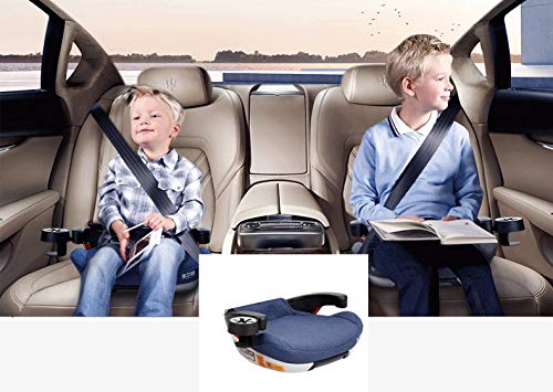 Babify Booster Fix Alzador de Coche con Isofix Grupo 2/3 - Asiento de Viscofoam.