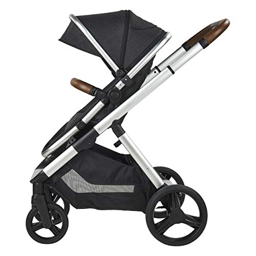 Babify One Plus - Cochecito de bebe 3 en 1 - Capazo, Silla, Grupo 0 Plus y Bolso Cambiador. (Gris)