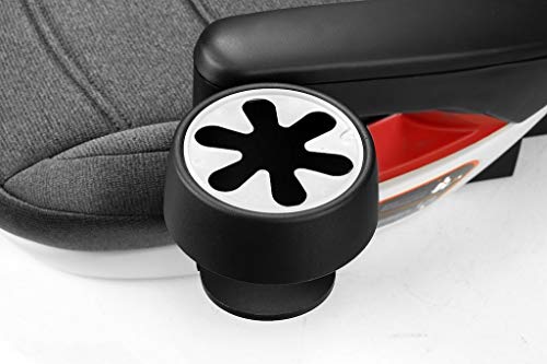 Babify Safe-Fix Silla de Coche 2 en 1 - Grupo 1 2 3 (9-36 kg) con Cojín Frontal