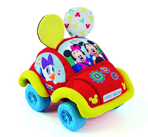 Baby Clementoni- Baby Disney Coche Blandito Interactivo, Multicolor (Clementoni Spain 55259)