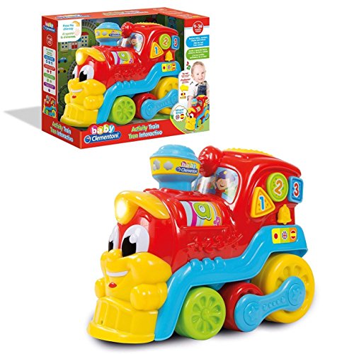 Baby Clementoni- Tren Educativo 123, Multicolor (61599)