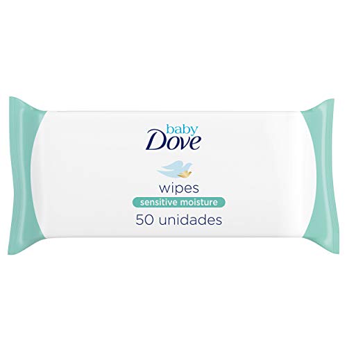 Baby Dove - Toallitas pieles sensibles - 50 unidades