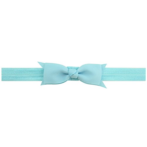 Baby Girls diadema arcos de pelo acanalado cinturón Stretch Bowknot para bebés niños pequeños 20pcs