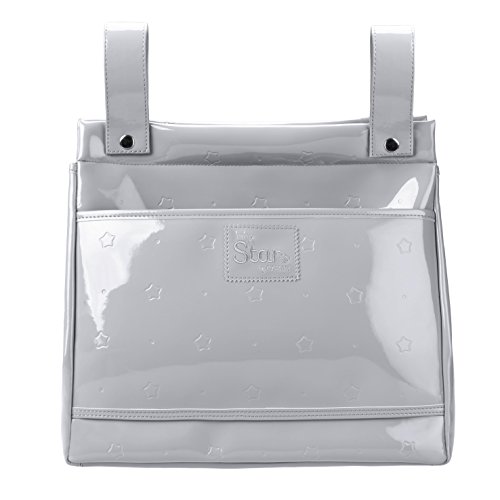 Baby Star M20-66 - Bolso panera para silla universal, color gris