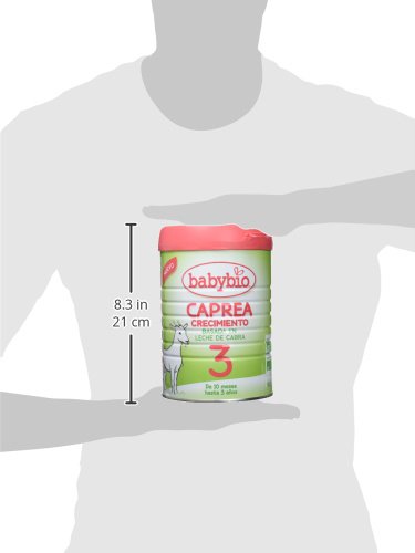 Babybio Caprea Leche 3 Crecimiento - 900 gr