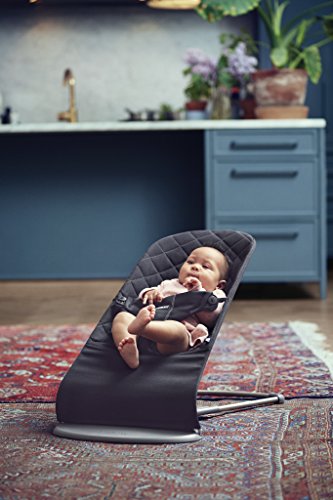 BABYBJÖRN Hamaca Bliss, Cotton, Negro