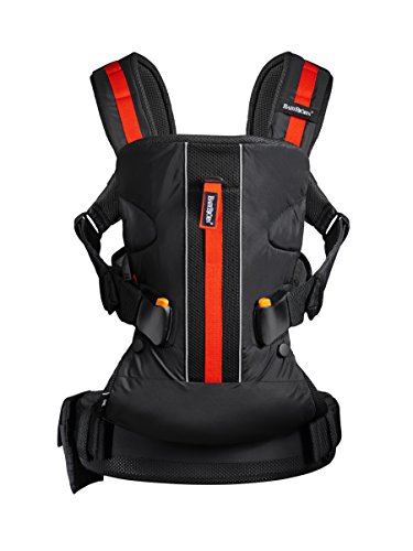 BabyBjörn Mochila Porta Bebé One Outdoors, Negro