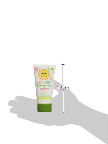 BabyGanics - protector solar Mineral Spectrum amplia base fragancia libre 50 SPF - 2 oz.