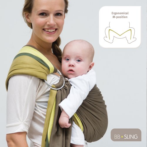 Babylonia BB-SLING - Bandolera portabebés, multicolor