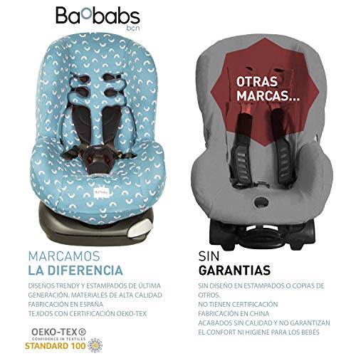 BAOBABS BCN Colchoneta Bugaboo Camaleon Para Silla de Paseo o Carrito - Funda Acolchada Suave y Cómoda Para Asiento Cochecito o Carro De Bebé |Maxima Calidad |Hecha En España