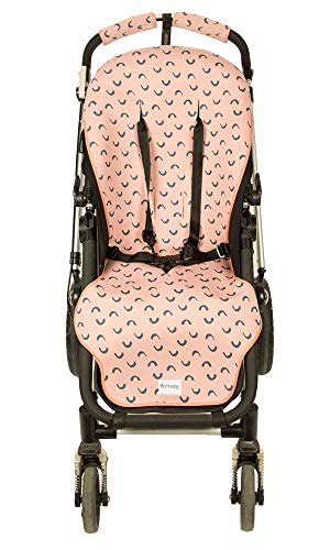 BAOBABS BCN Colchoneta Bugaboo Camaleon Para Silla de Paseo o Carrito - Funda Acolchada Suave y Cómoda Para Asiento Cochecito o Carro De Bebé |Maxima Calidad |Hecha En España