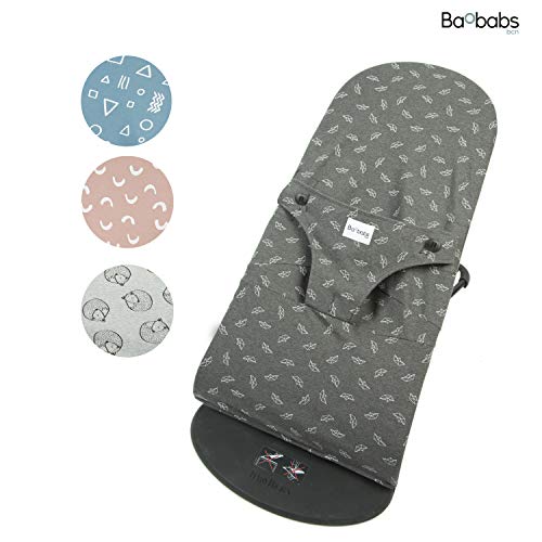 BAOBABS BCN Fundas para Hamaca Babybjörn - Transpirable e Impermeable |Funda de Tela para Babybjorn Bliss Segura | Facil Lavado - Máxima Calidad | Hecha en España