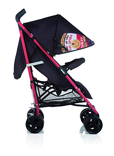 Be Cool 459 634 Street - Silla Ligera con Plegado Tipo Paraguas, Uso a partir de 6 Meses, Chasis Aluminio, Incluye Cestilla y Plástico de Lluvia, Color Pop